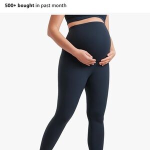 Maternity Leggings in Dark Blue
